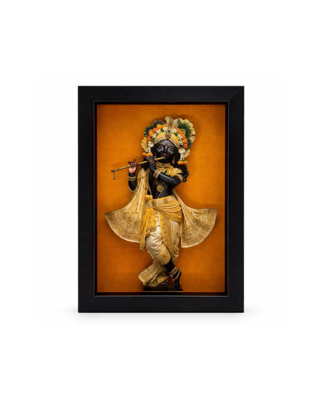 Lord Krishna in Golden Serenity (Copy)