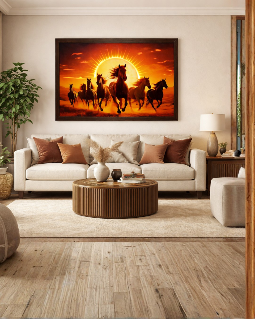 Seven Hourse Frame Led