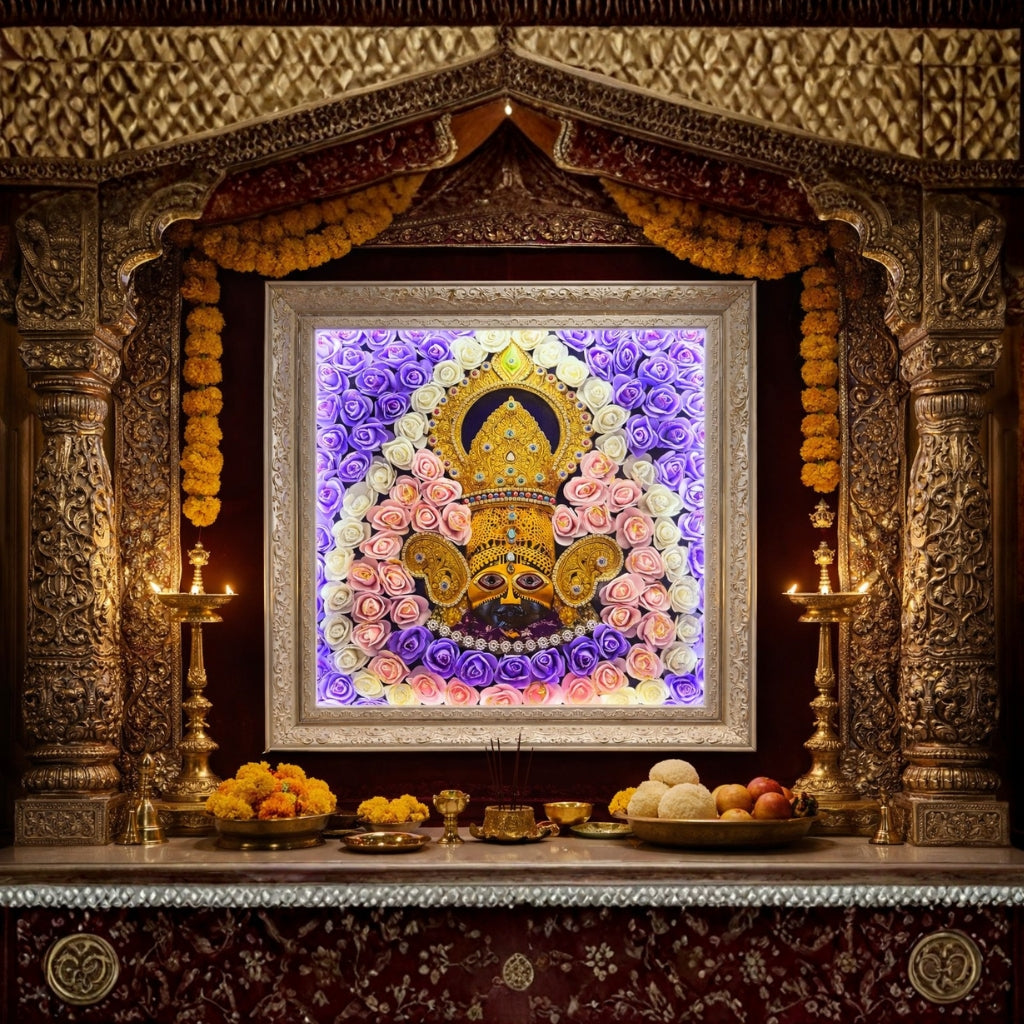 Khatu Shyam Ji Frame Led ,Wall Frame Led Lights