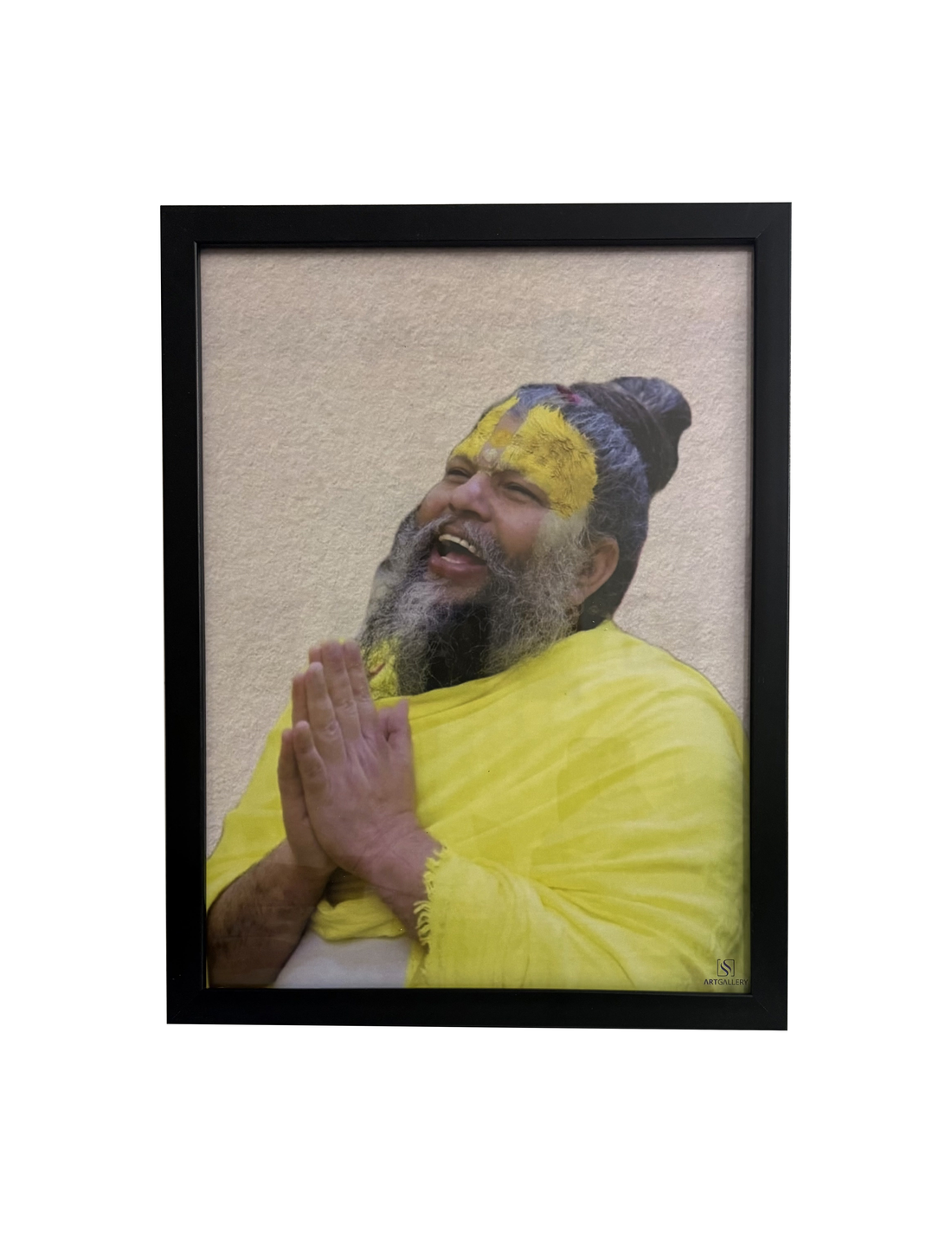 Divine Premanand Ji Maharaj 'Radha Radha' Premium Backlit LED Wall Art